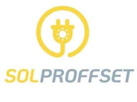 Logotyp för Solproffset, Sveriges bästa e-handel för solceller.