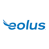 Logo för solcellsföretaget Eolus Vind.