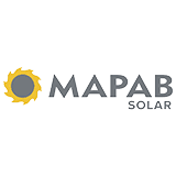 Logo för solcellsföretaget Mapab.