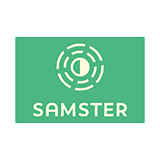 Logo för solcellsföretaget Samster.