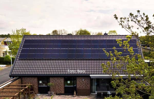 Pris för solceller via IKEA