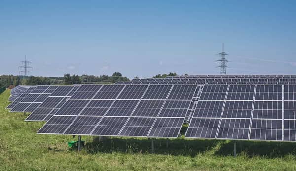Solceller på marken