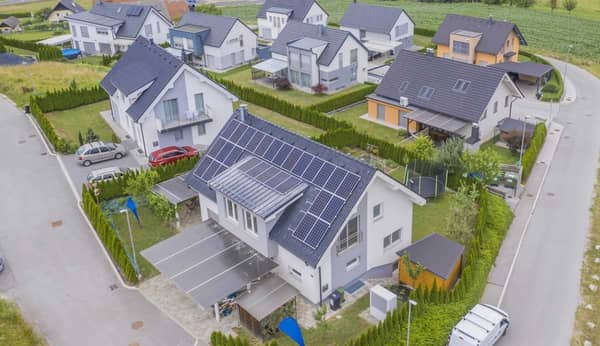 Solceller på taket