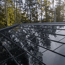 Soltak installerat med Soltech RooF solcellstakpanna